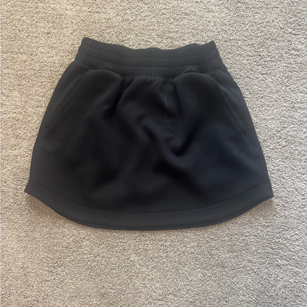 Abercrombie Black Medium Unlines Neoknit skirt